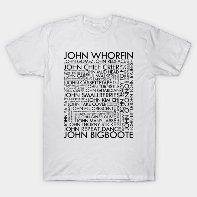 The Many Johns of Buckeroo Banzai T-Shirt by Archangel